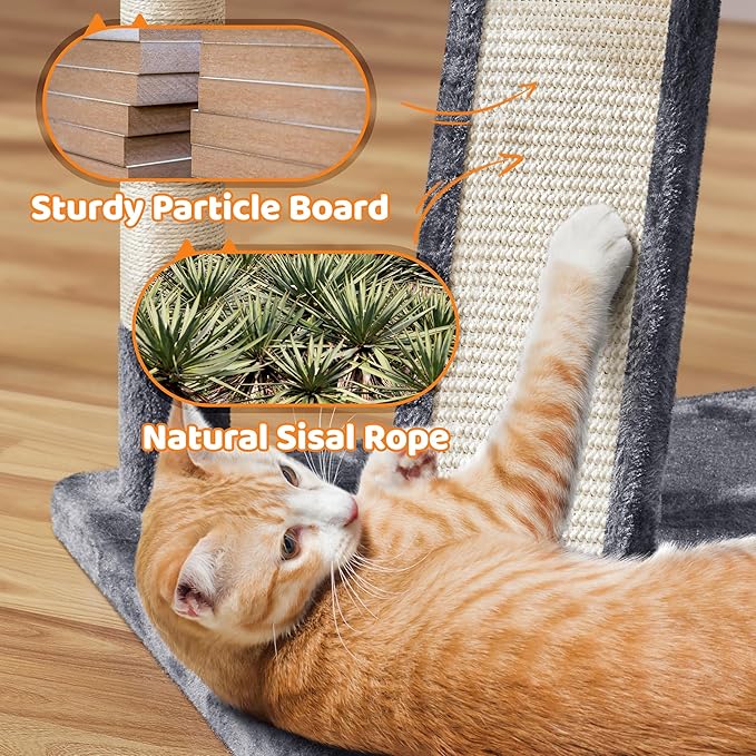 Yaheetech | 68.5in Cat Tree | for Large Cats | Multi-Level Cat Tower - Image 6