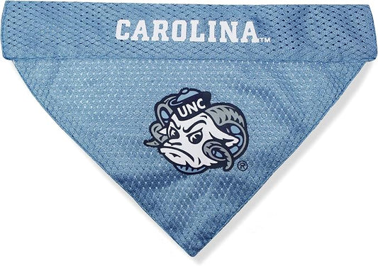 Pets First NCAA Reversible Bandana. North Carolina Tar Heels Sports Fan Pet by PETSFIRST