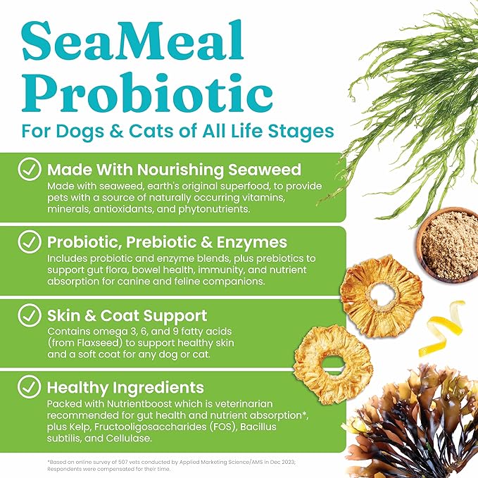Solid Gold SeaMeal Cat Probiotic & Dog Probiotics - Image 4