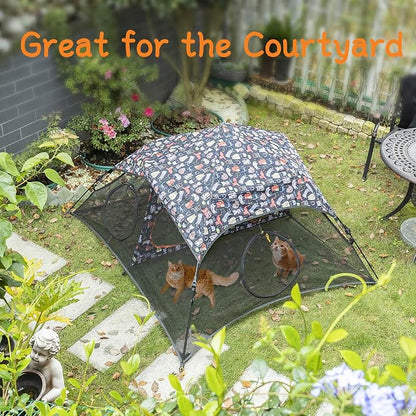 Outdoor Cat Play Tent for Indoors and Outdoors - Image 5