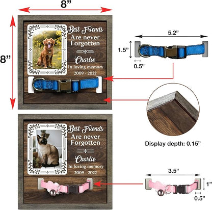 Personalized Cat Dog Memorial Picture Frame Bereavement Gifts Cat Memorial Dog - Image 3