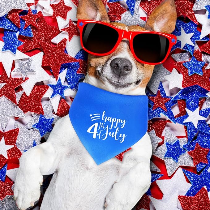 Abbylike 20 Pcs Sublimation Blank Dog Bandanas Plain Bandanas - Image 4
