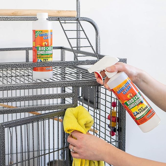 Absolutely Clean Amazing Bird Cage Cleaner and Deodorizer - Image 4