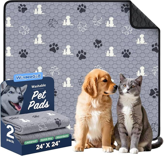 Washable Pee Pads, Puppy Pee Pad by WanpeeGoo