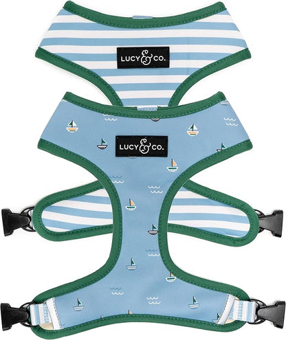 Lucy & Co. Set Sail Reversible Harness, Walking Halter by LucyCo