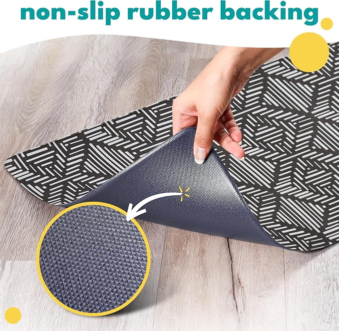 NALALAS Dog Mat for Food and Water, Cat Feeding Mat | Waterproof Dog Bowl Mat | - Image 3