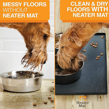 Neater Pet Brands Neater Mat Cat & Dog Food Mat, Waterproof & BPA-Free Silicone - Image 5