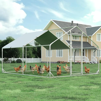 4ever2buy Large Metal Chicken Coop by 4ever2buy