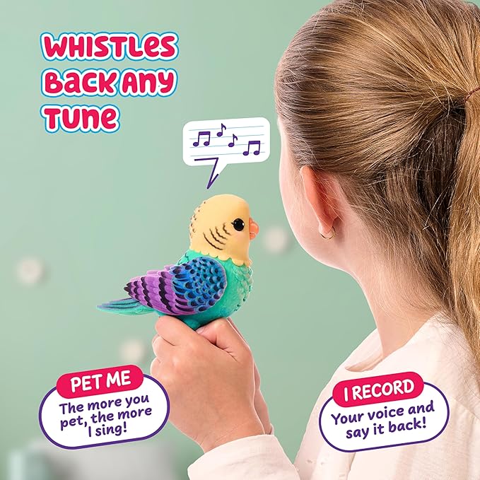 Little Live Pets My Really Real Talking Bird Toy & Cage - Image 4