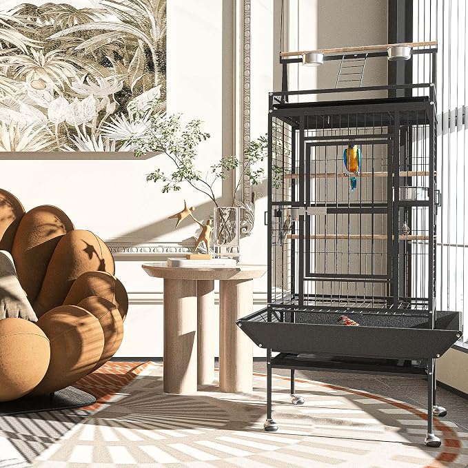 82 Inch Bird Cage, BOINN Bird Flight Cages - Image 9