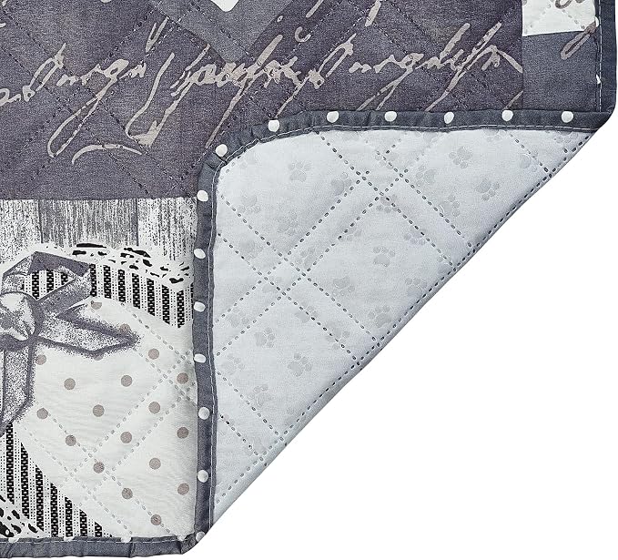 Brilliant Sunshine Quilted Calming Dog Bed Mat, Removable Washable Cover - Image 5