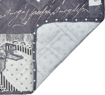 Brilliant Sunshine Quilted Calming Dog Bed Mat, Removable Washable Cover - Image 5