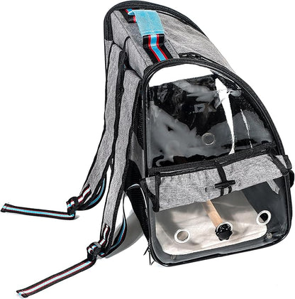 Trademark Innovations Bird Backpack, Bird Carrier Travel Cage, Portable Bird - Image 3