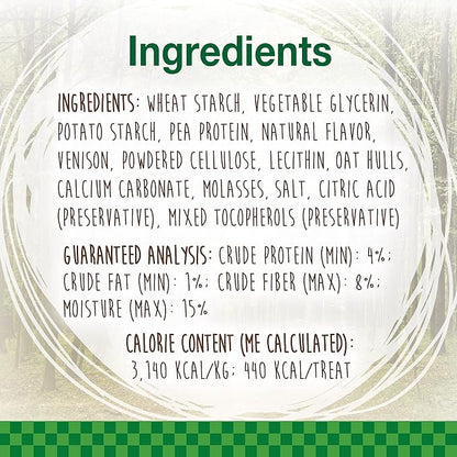 Nylabone Healthy Edibles WILD Natural Longer-Lasting Chew Treats, Venison Flavor - Image 6