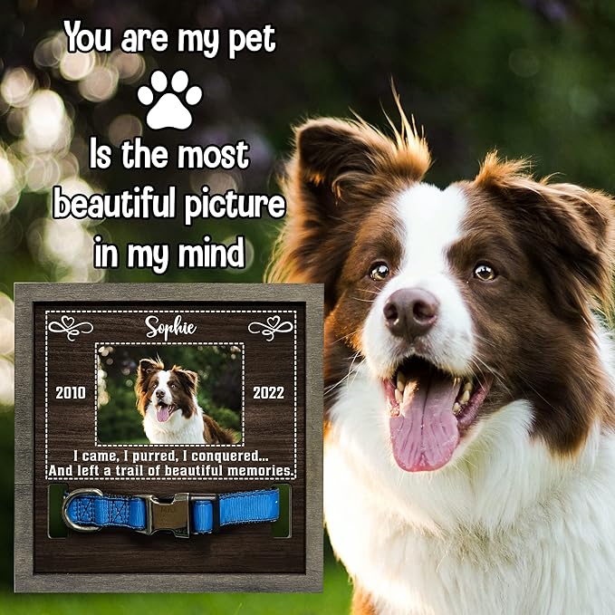 Customized Dog Picture Frames for Dogs That Passed Personalized Gifts for Pets - Image 6