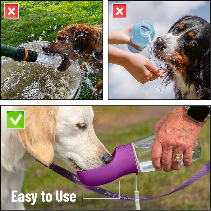 Mr. Pen Portable Dog Water Bottle, 19 oz, Travel Dog Water Bottle Dispenser - Image 7