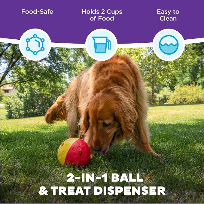 Outward Hound by Nina Ottosson Treat Tumble – Interactive Food-Dispensing Dog - Image 2