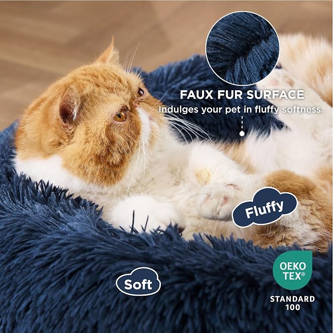 Bedsure Calming Cat Beds for Indoor Cats - Image 2
