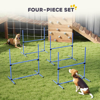 PawHut 4 Piece Dog Agility Training Equipment - Image 5