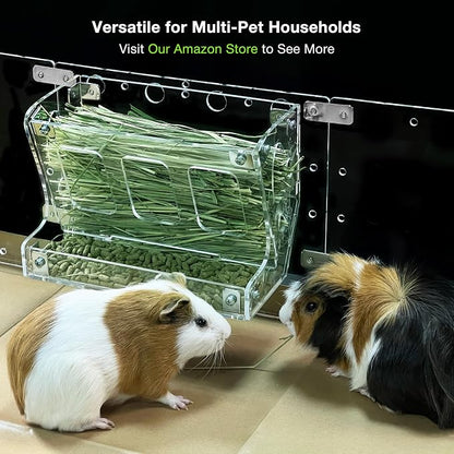 GuineaLoft™ 2-in-1 Hay & Food Feeder - Image 5