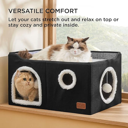 Bedsure Large Cat Beds for Indoor Cats - Image 3