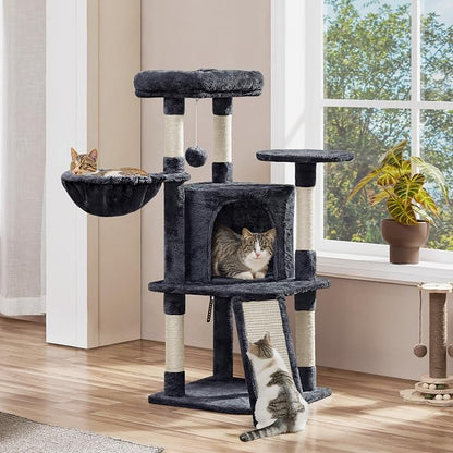 Yaheetech 42in Cat Tree Tower for Indoor Cats, Kitten House - Image 2