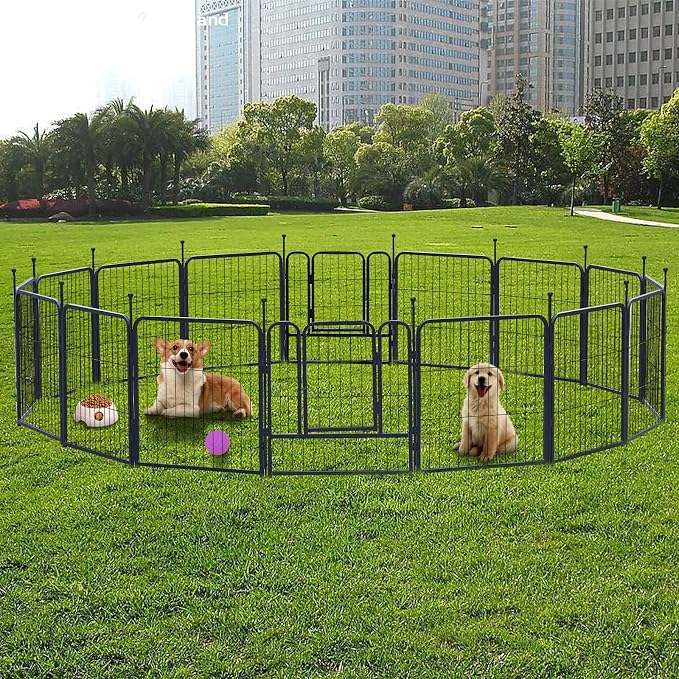 Dog Playpen, Portable Outdoor Dog Fence, Dog Playpen - Image 6