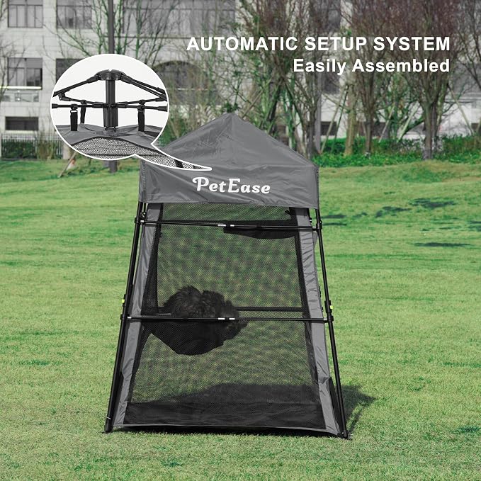 Catio Outdoor Cat Enclosure, 3-in-1 Extra Large Portable Cat Playpen - Image 3