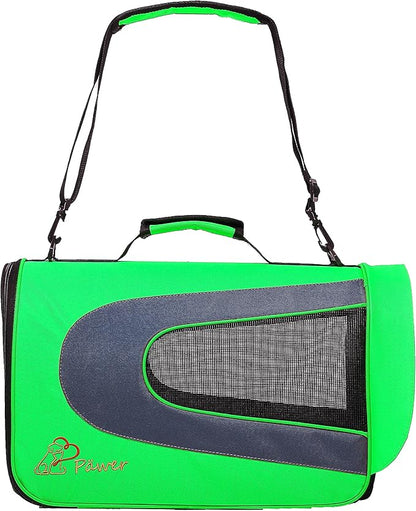 Pawer 18” x 11”x 11” Soft-Sided Foldable Airline Approved Pet Carrier by P%C3%84WER