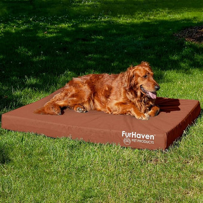 Furhaven Water-Resistant Cooling Gel Dog Bed - Image 2