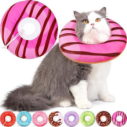 Cat Cone Collar Soft, Cat Recovery Collar by Hpetppy
