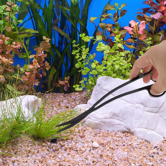 Stainless Steel Aquarium Scissors, Wave Design, Professional Aquaplant - Image 6