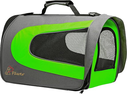 Pawer 18” x 11”x 11” Soft-Sided Foldable Airline Approved Pet Carrier - Image 4