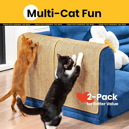 Cat Scratcher Mat, Sisal Cat Scratch Pad - Image 3