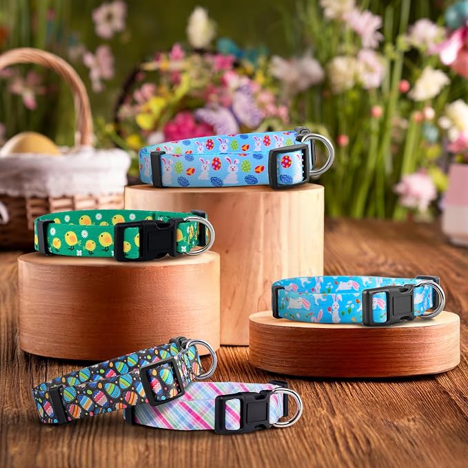 Native Pup Easter Dog Collar, Cute Spring Gift - Image 5