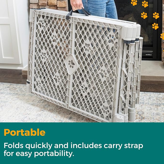 MYPET 6-Panel Paws Petyard, Durable & UV-Resistant Puppy Playpen, - Image 10