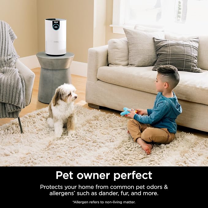 Shark Air Purifiers For Home Pets, 2 Pack, Pet Hair, HEPA Air Filter, 500 Sq Ft - Image 6