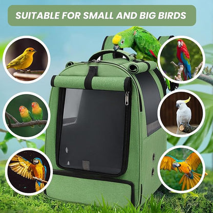 Bird Backpack Travel Cage for Cockatiel, Parakeet - Image 5