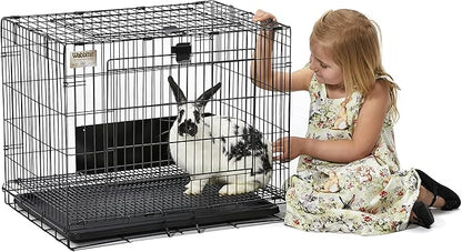 MidWest Homes for Pets Small Wabbitat Rabbit Cage, Grid Mesh Floor, Removable - Image 7