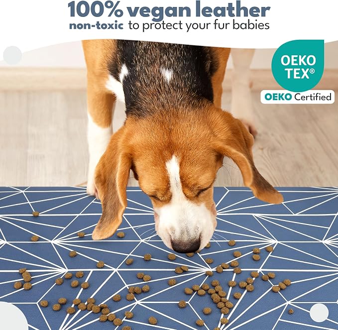NALALAS Large Dog Mat for Food and Water, Cat Feeding Mat | Large Waterproof - Image 7