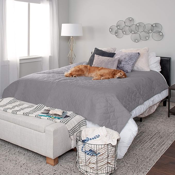 Furhaven Waterproof & Non-Slip Twin Size Mattress Cover Protector - Image 4