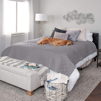 Furhaven Waterproof & Non-Slip Twin Size Mattress Cover Protector - Image 4
