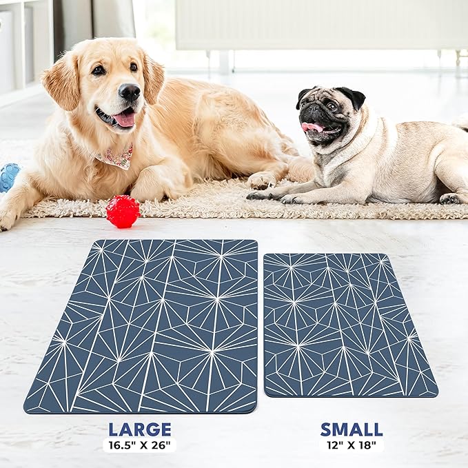 NALALAS Large Dog Mat for Food and Water, Cat Feeding Mat | Large Waterproof - Image 5