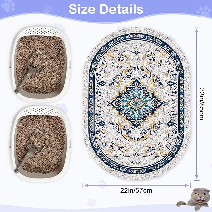 Bienbee Cat Litter Mat, Urine and Water Proof - Image 6