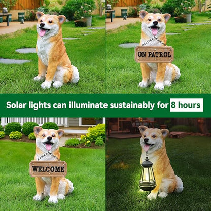 Akita Statue Outdoor Decorations – Dog Statues Outdoor Sitting Akita - Image 6