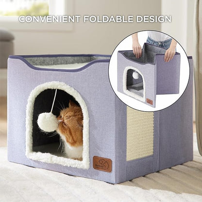 Bedsure Cat Beds for Indoor Cats - Image 4