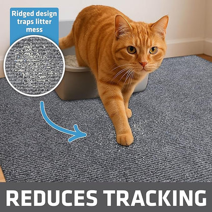 Drymate Cat Litter Box Mat, Litter Trapping Mat, Waterproof, Urine-Proof - Image 2