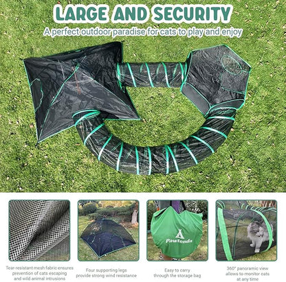 Cat Tents for Outside, Foldable Pet Playpen - Image 4