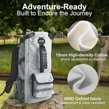Pet Carrier Backpack for Medium to Large Dogs up to 33 lbs, Waterproof and - Image 6