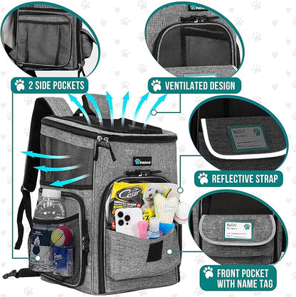 PetAmi Dog Backpack Carrier, Airline Approved Cat Backpacks - Image 2